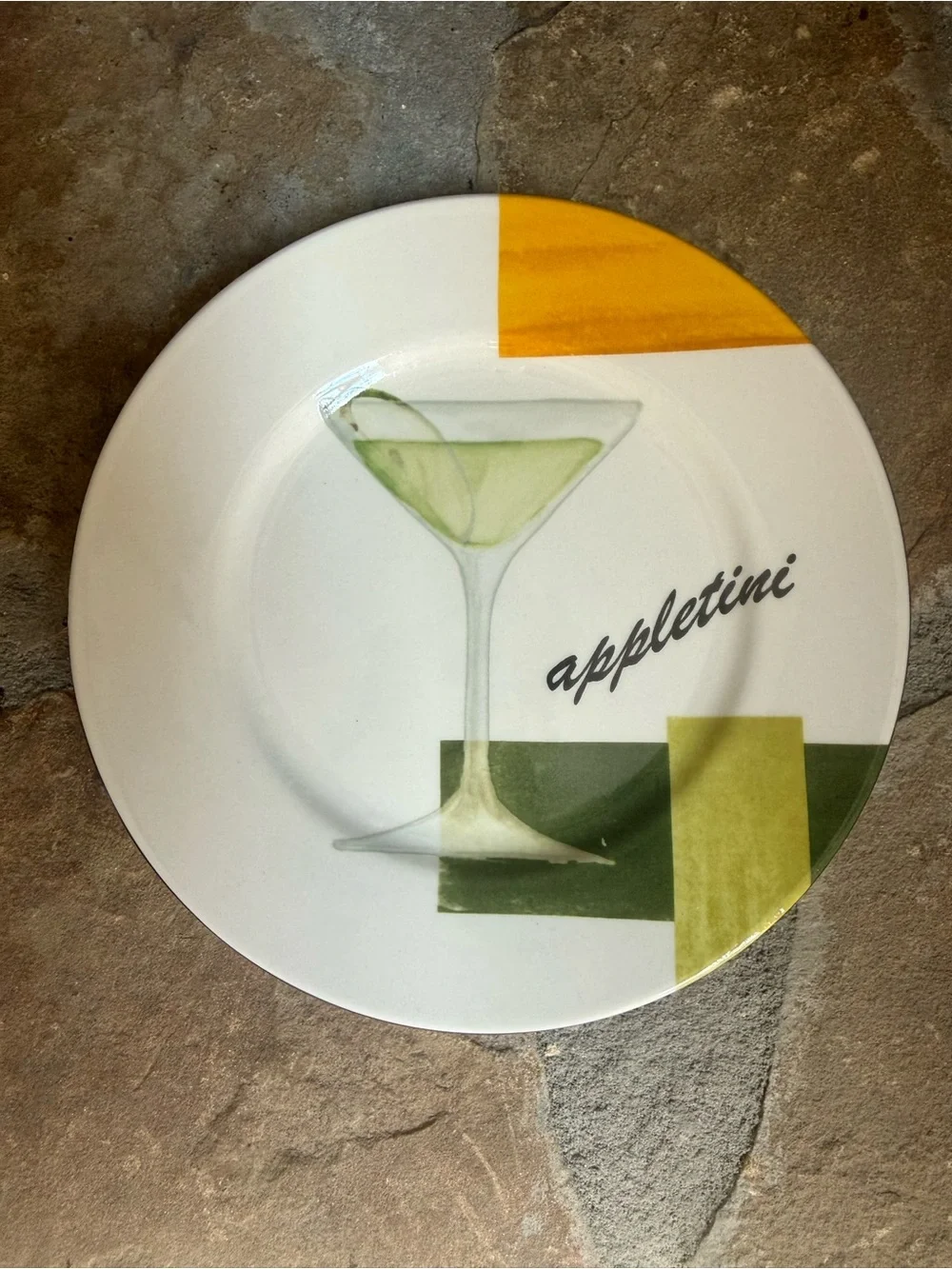 “Cheers” Canapé Plates (Set of 4)